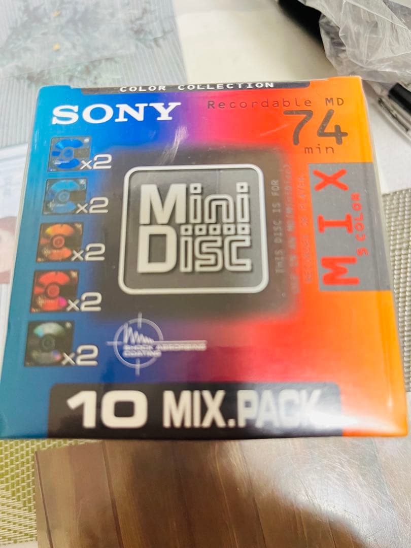 Sony Md Mini Disc 74 10