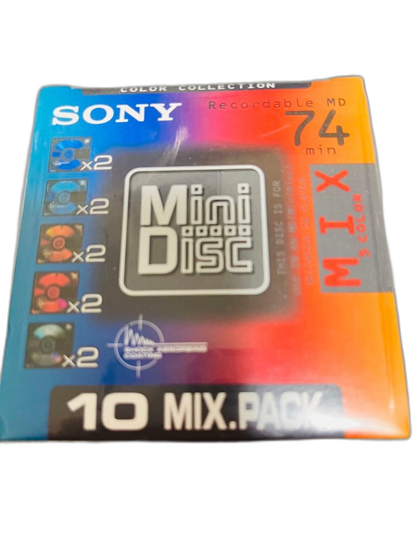 Sony Md Mini Disc 74 10