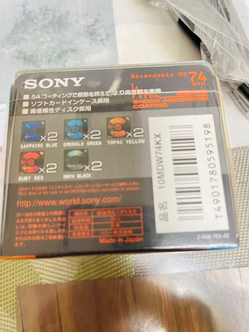 Sony Md Mini Disc 74 10