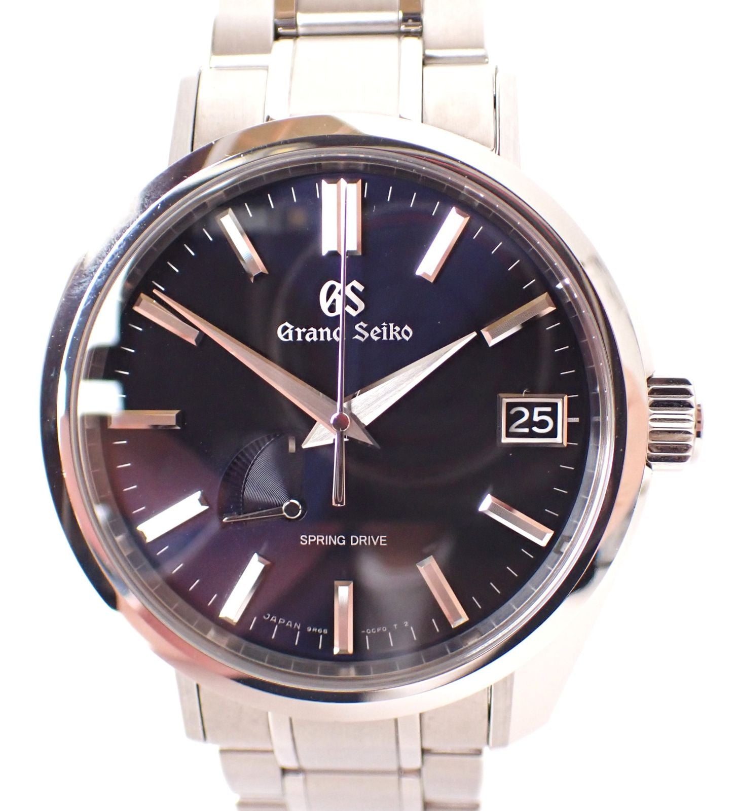 Grand Seiko Automatic Winding Clock 9R65-0Cv0/Sbga375 Ss At