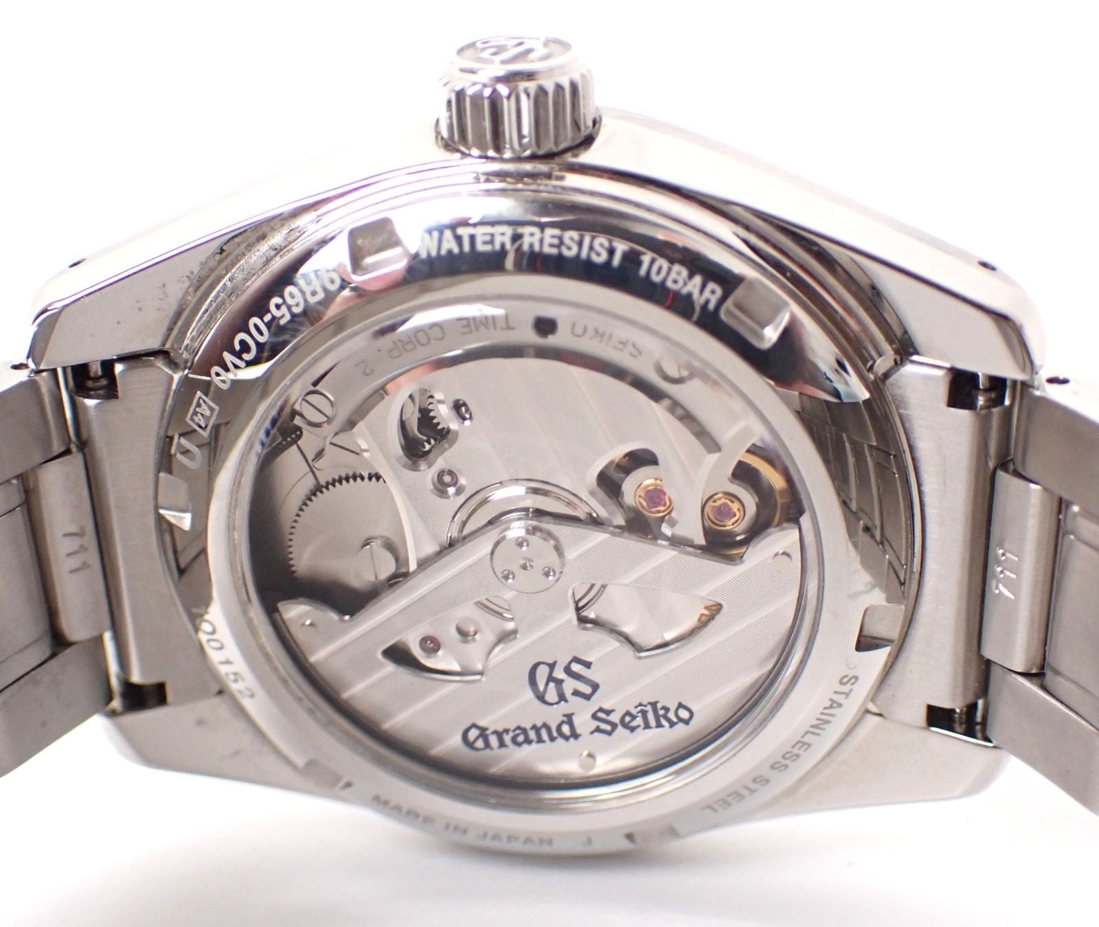 Grand Seiko Automatic Winding Clock 9R65-0Cv0/Sbga375 Ss At
