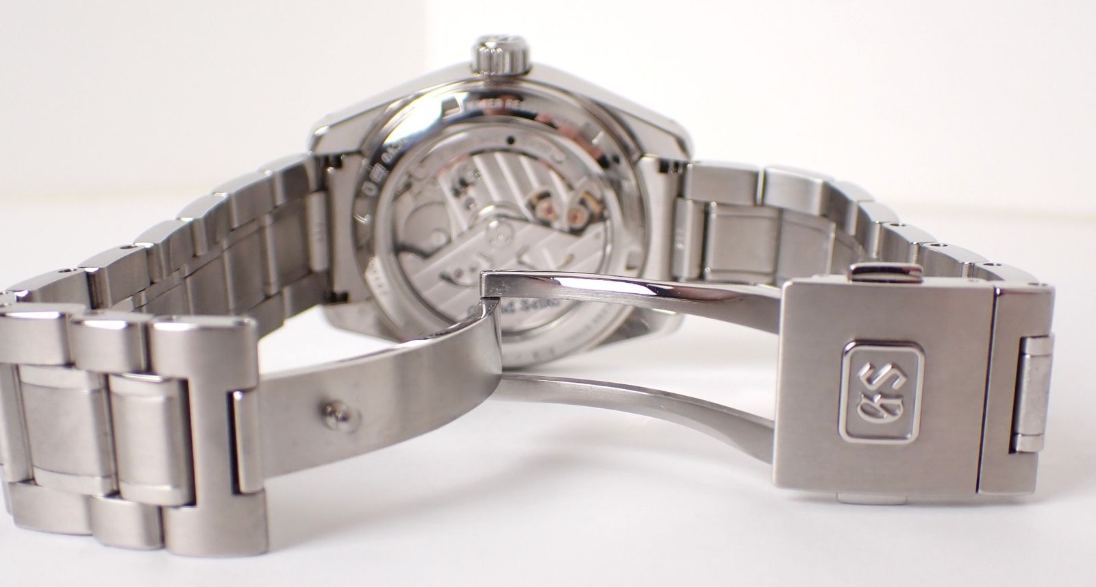 Grand Seiko Automatic Winding Clock 9R65-0Cv0/Sbga375 Ss At