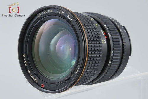 Tokina Lens (Zoom) At-X 24-40Mm F/2.8