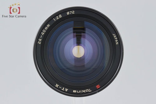Tokina Lens (Zoom) At-X 24-40Mm F/2.8