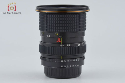Tokina Lens (Zoom) At-X 24-40Mm F/2.8
