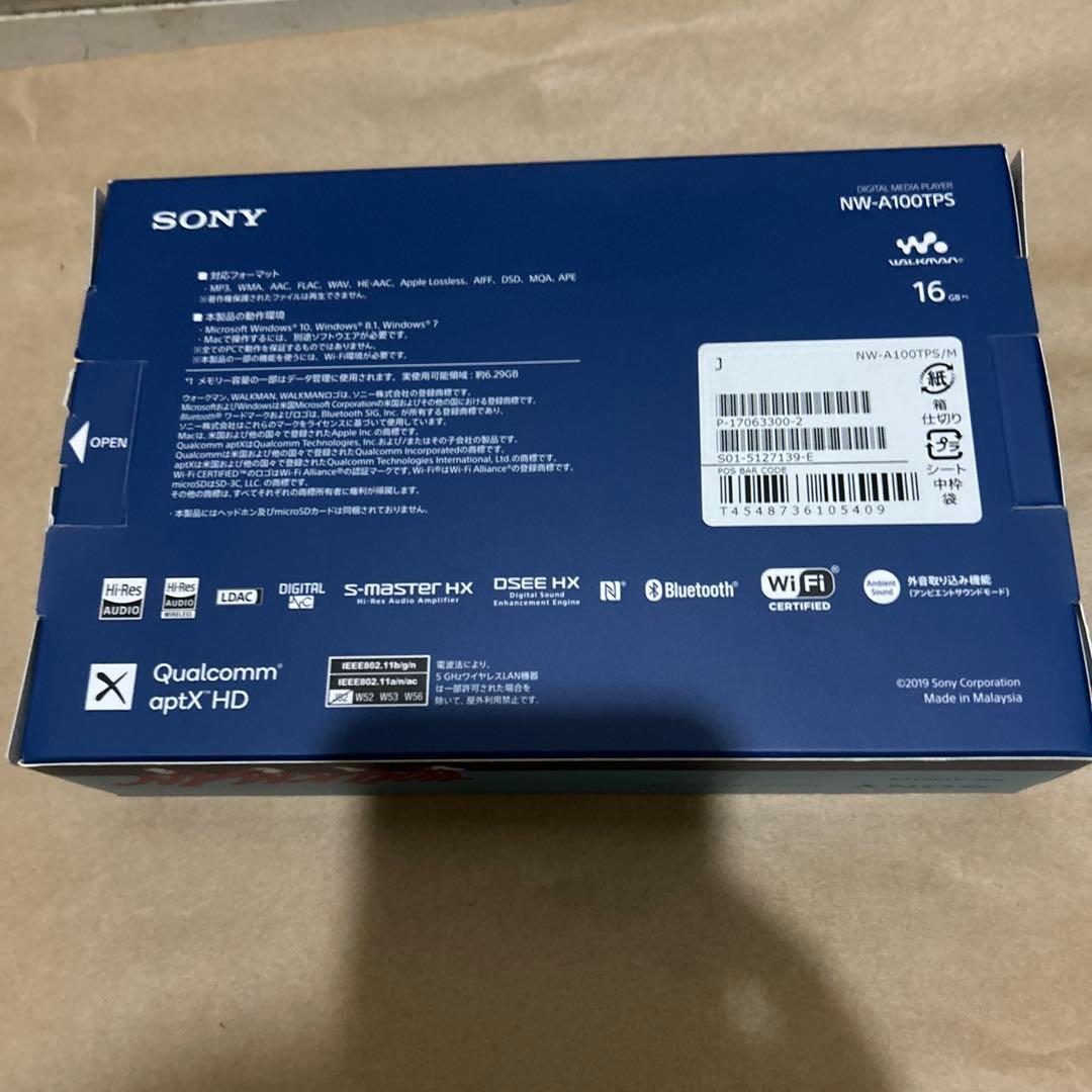Digital Audio Players 16Gb A Nw-A100Tps
