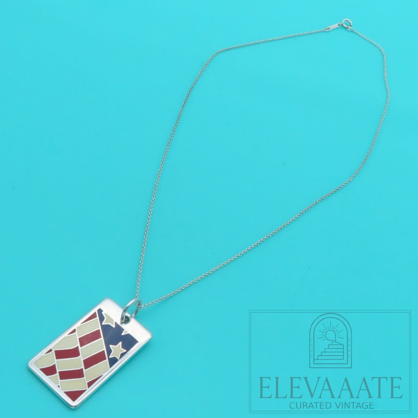 Tiffany Necklace Tiffany&Co. Sv925 Usa Ex161