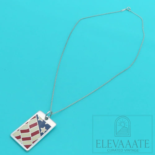Tiffany Necklace Tiffany&Co. Sv925 Usa Ex161