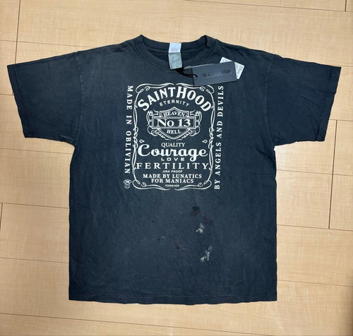 Saint Mxxxxxx T-Shirts Neighborhood M Skull Bike Tee