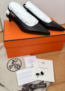 Hermes High Heels Pumps 40 37( 24Cm)