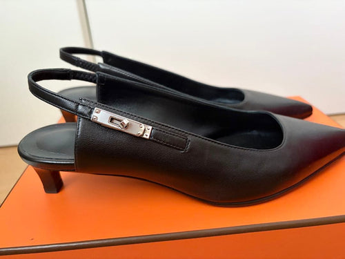 Hermes High Heels Pumps 40 37( 24Cm)