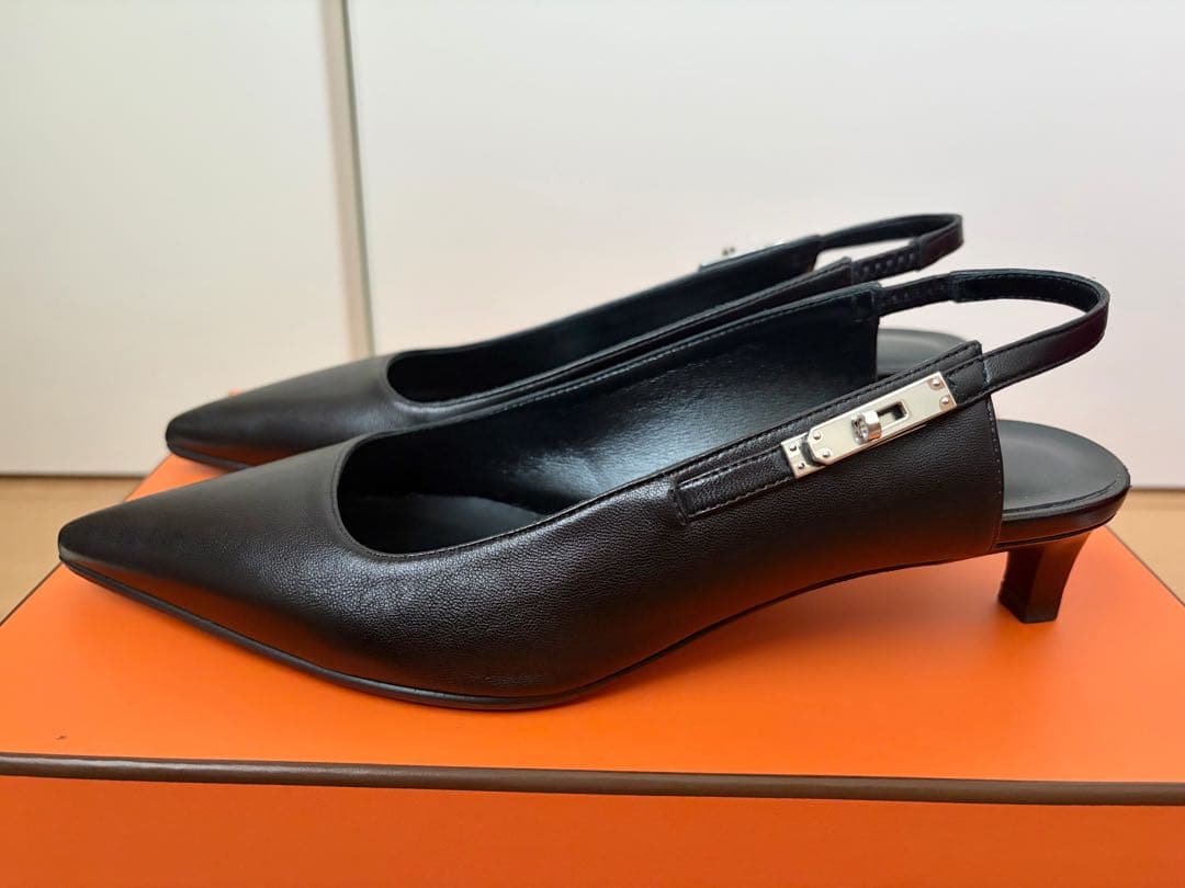 Hermes High Heels Pumps 40 37( 24Cm)