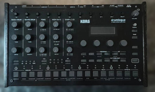 Rhythm Machines Korg Drumlogue