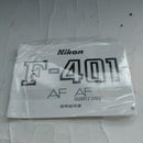 Nikon Slr Cameras (Film) F-401