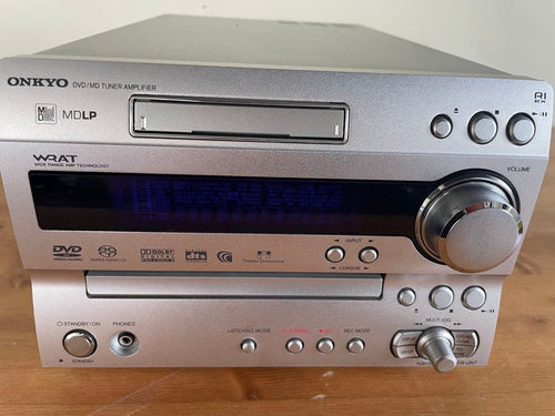 Onkyo Cd Md Cassette Deck Dvd Tuner Amplifier