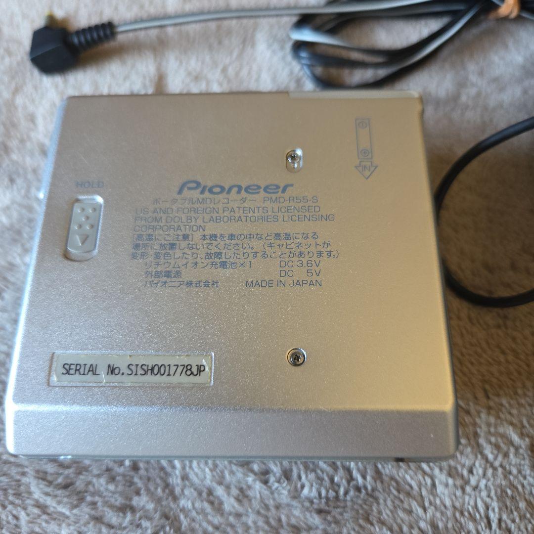 Pioneer Portable Md Players Pmd-R55-S