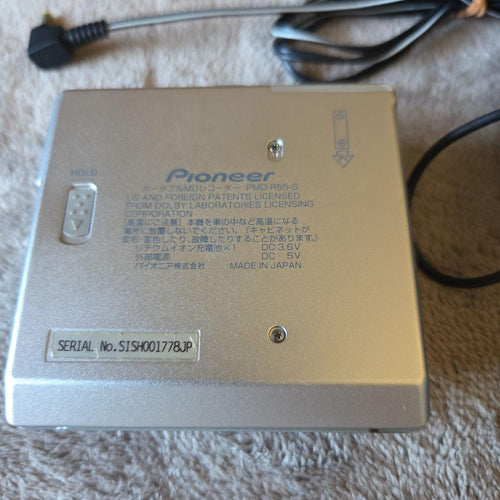 Pioneer Portable Md Players Pmd-R55-S
