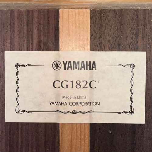 Yamaha Classical Guitars Cg182C