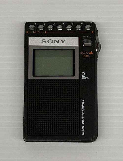 Radio And Boombox Sony Fm/Am Pll Icf-R354M T