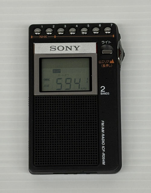 Radio And Boombox Sony Fm/Am Pll Icf-R354M T