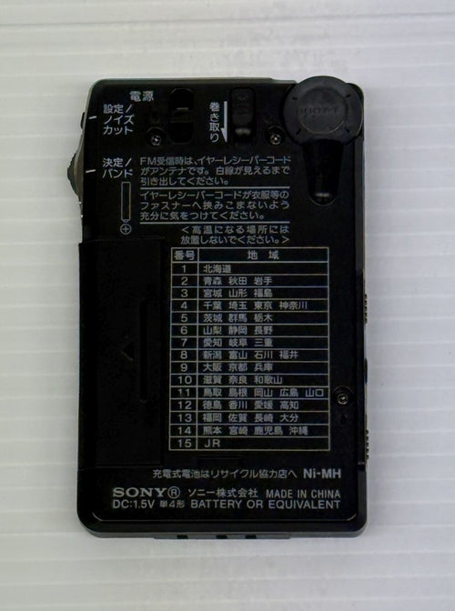 Radio And Boombox Sony Fm/Am Pll Icf-R354M T