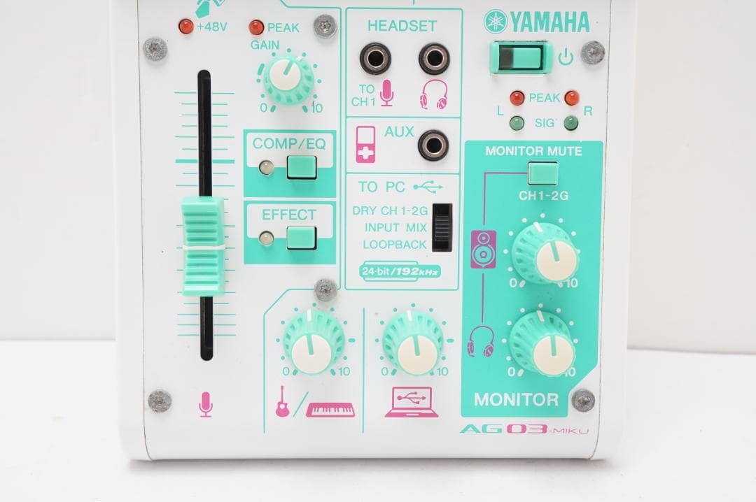 Yamaha Audio Interfaces Ag03-Miku