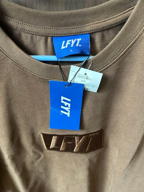 Lfyt T-Shirts Tonal Box Logo Tee