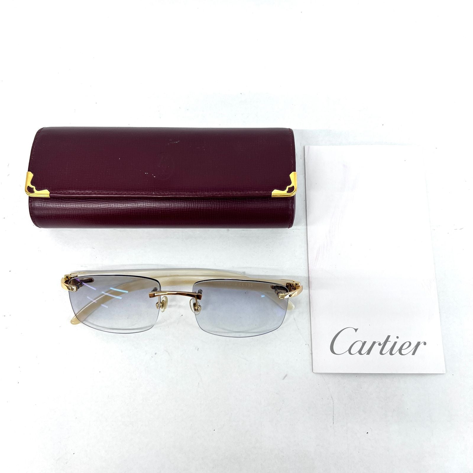 Cartier Glasses Sa1424 2C Honn Gp Ct0046G