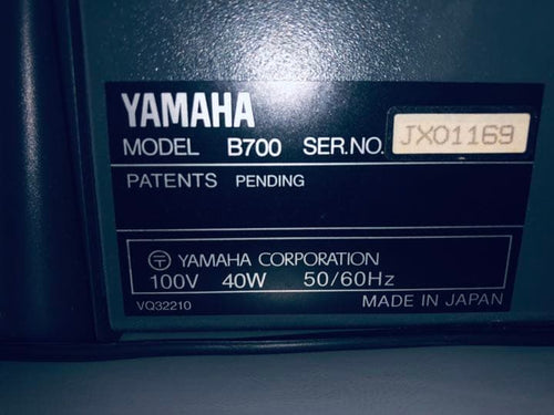 Yamaha Keyboard Instrument Eos B700