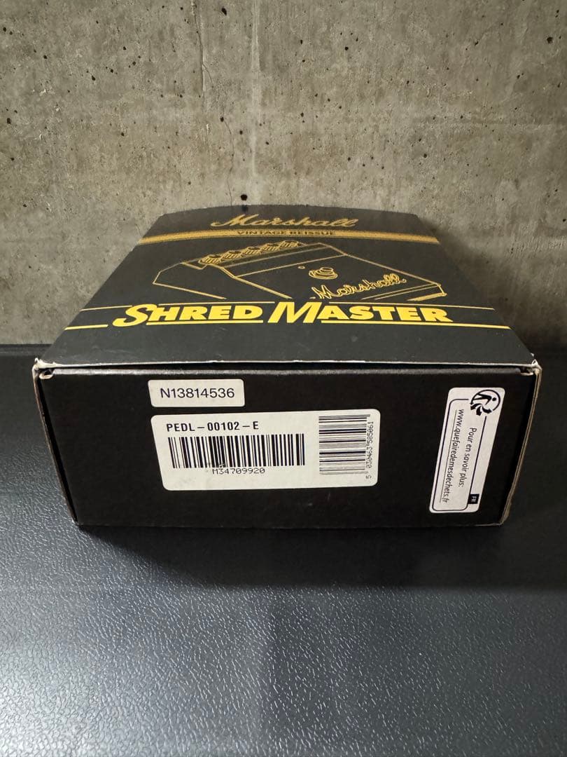 Marshall Guitar Effects Units Shredmaster Vintage Reissue