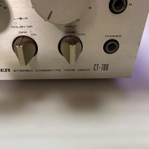 Pioneer Other Stereo Cassette Tape Deck Ct-700