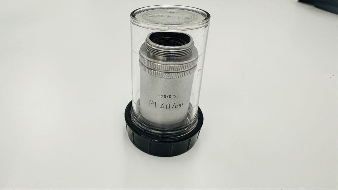 Leica Microscopes Leitz Wetzlar Pl 40/0.65