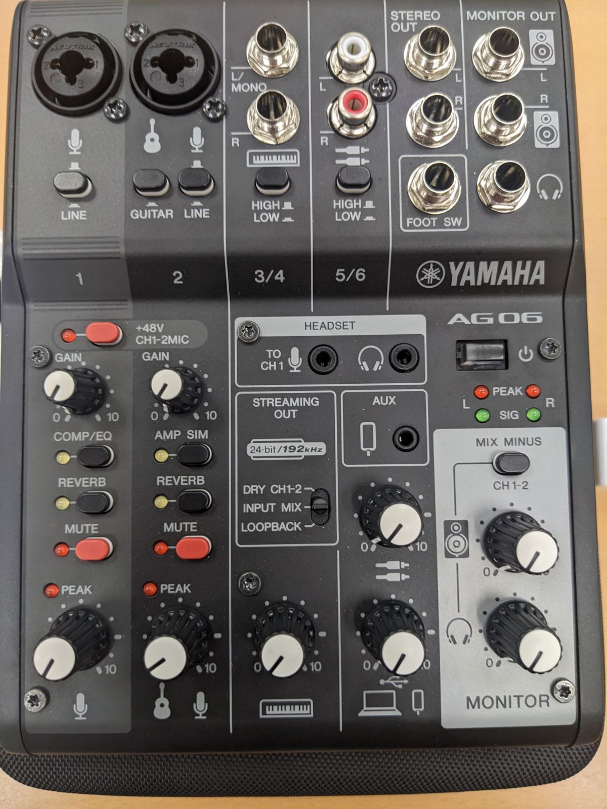 Yamaha Analog Mixer Ag06 Mk2/ /Usb