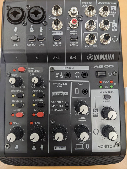 Yamaha Analog Mixer Ag06 Mk2/ /Usb