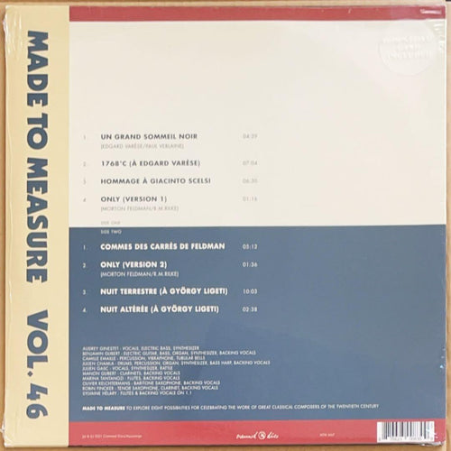 Overseas Music Aquaserge Made To Measure Lp