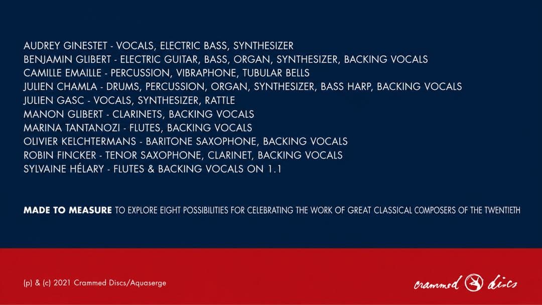 Overseas Music Aquaserge Made To Measure Lp