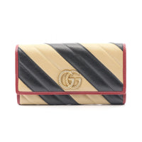 Gucci Long Wallet Gg 573809 Zip Used A