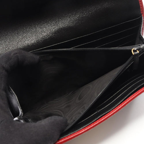 Gucci Long Wallet Gg 573809 Zip Used A