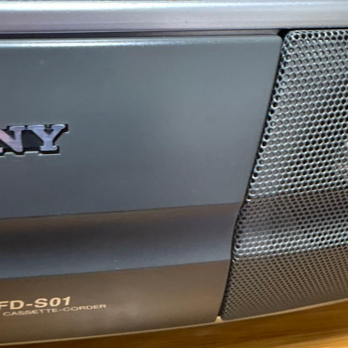 Sony Cd Md Cassette Deck Cfd-S01 Ok