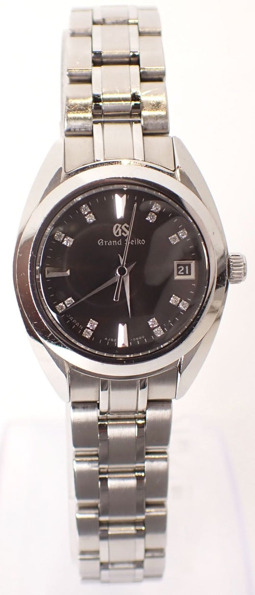 Grand Seiko Watch (Quartz) 4J52-0Ac0/Stgf373 Ss Qz 26P