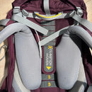 Jack Wolfskin Backpack Zack Highland Trail Xt45L Red Burgundy