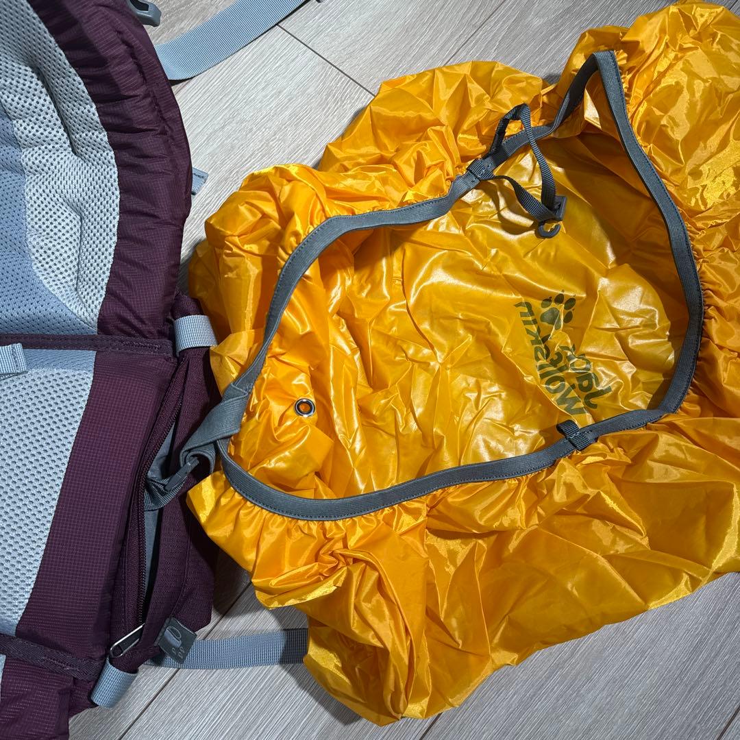 Jack Wolfskin Backpack Zack Highland Trail Xt45L Red Burgundy