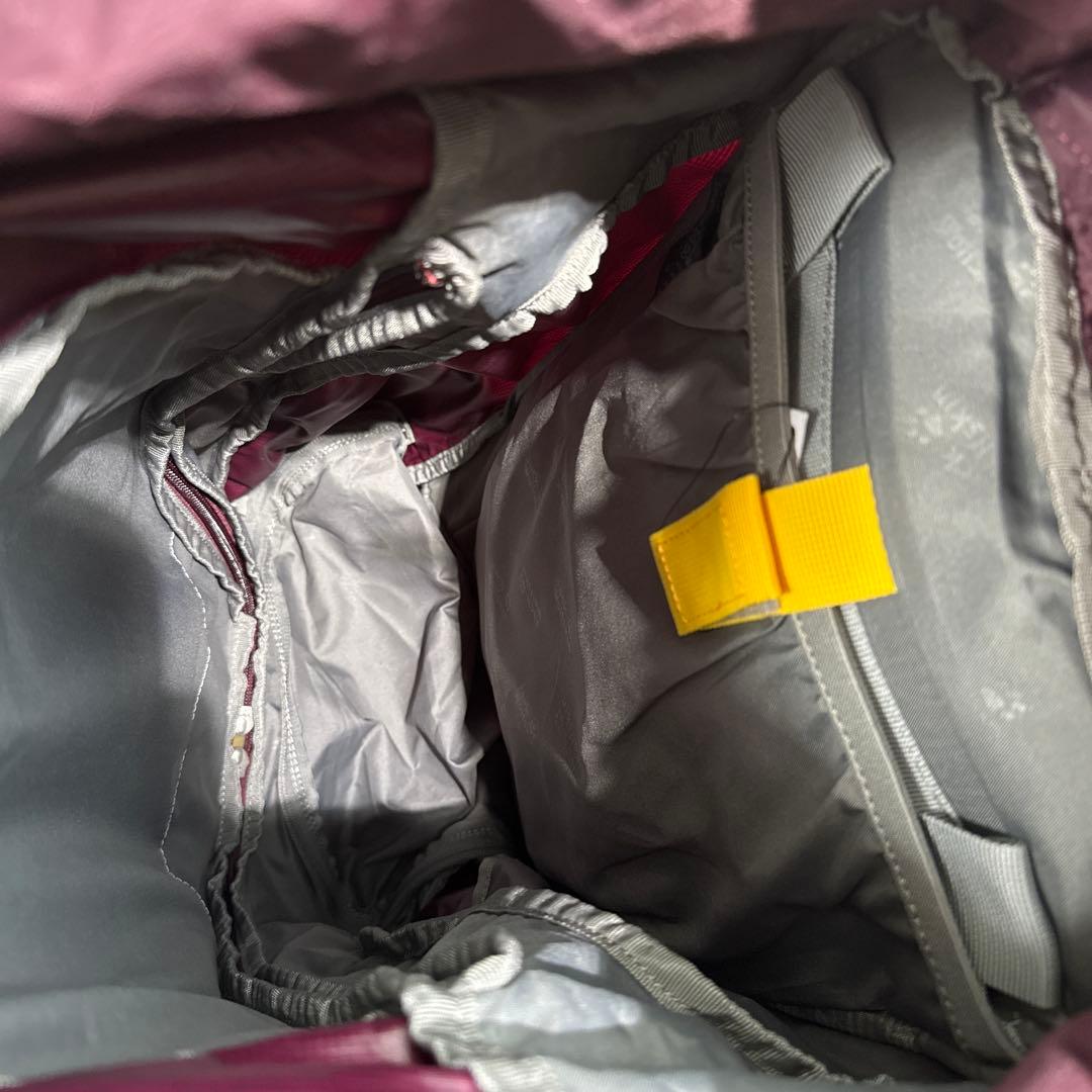 Jack Wolfskin Backpack Zack Highland Trail Xt45L Red Burgundy