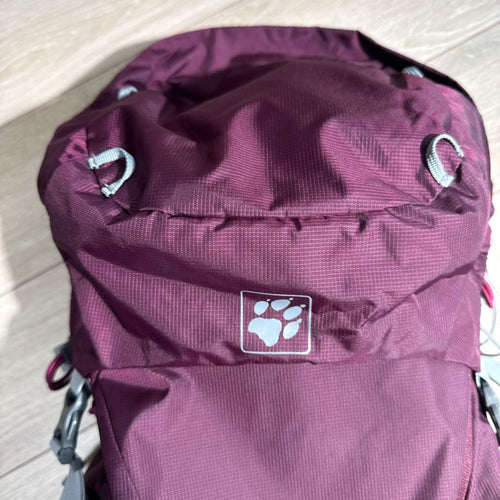 Jack Wolfskin Backpack Zack Highland Trail Xt45L Red Burgundy