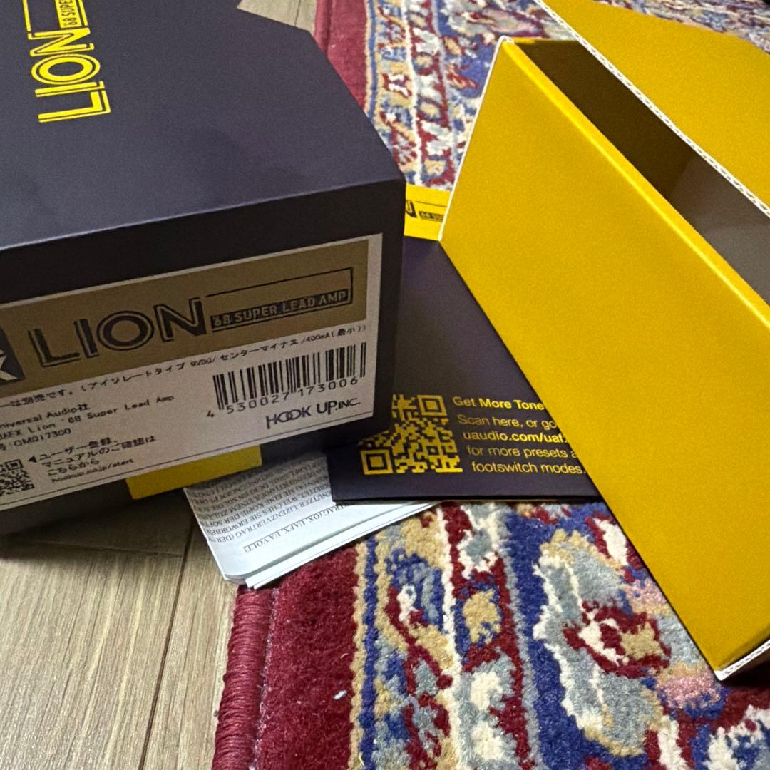 Guitar Effects Units Universal Audio Uafx Lion