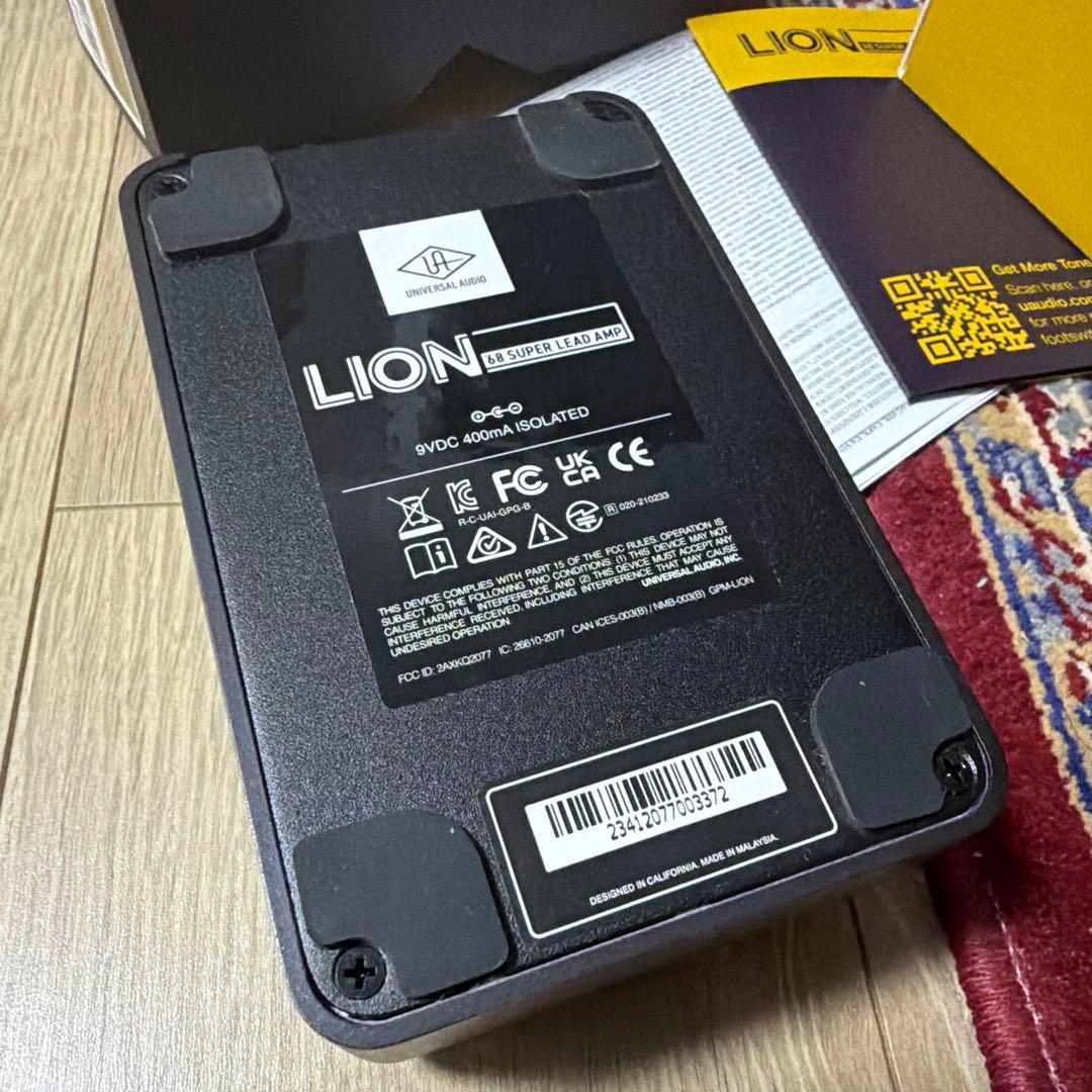 Guitar Effects Units Universal Audio Uafx Lion