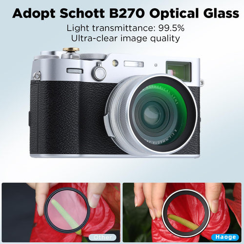 Others Haoge Luv-X54W Mc Uv Ultraviolet For Fujifilm X100Vi Fuji X100V