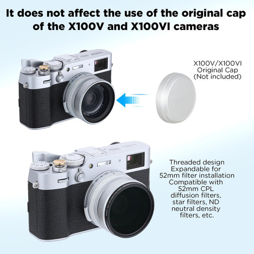 Others Haoge Luv-X54W Mc Uv Ultraviolet For Fujifilm X100Vi Fuji X100V