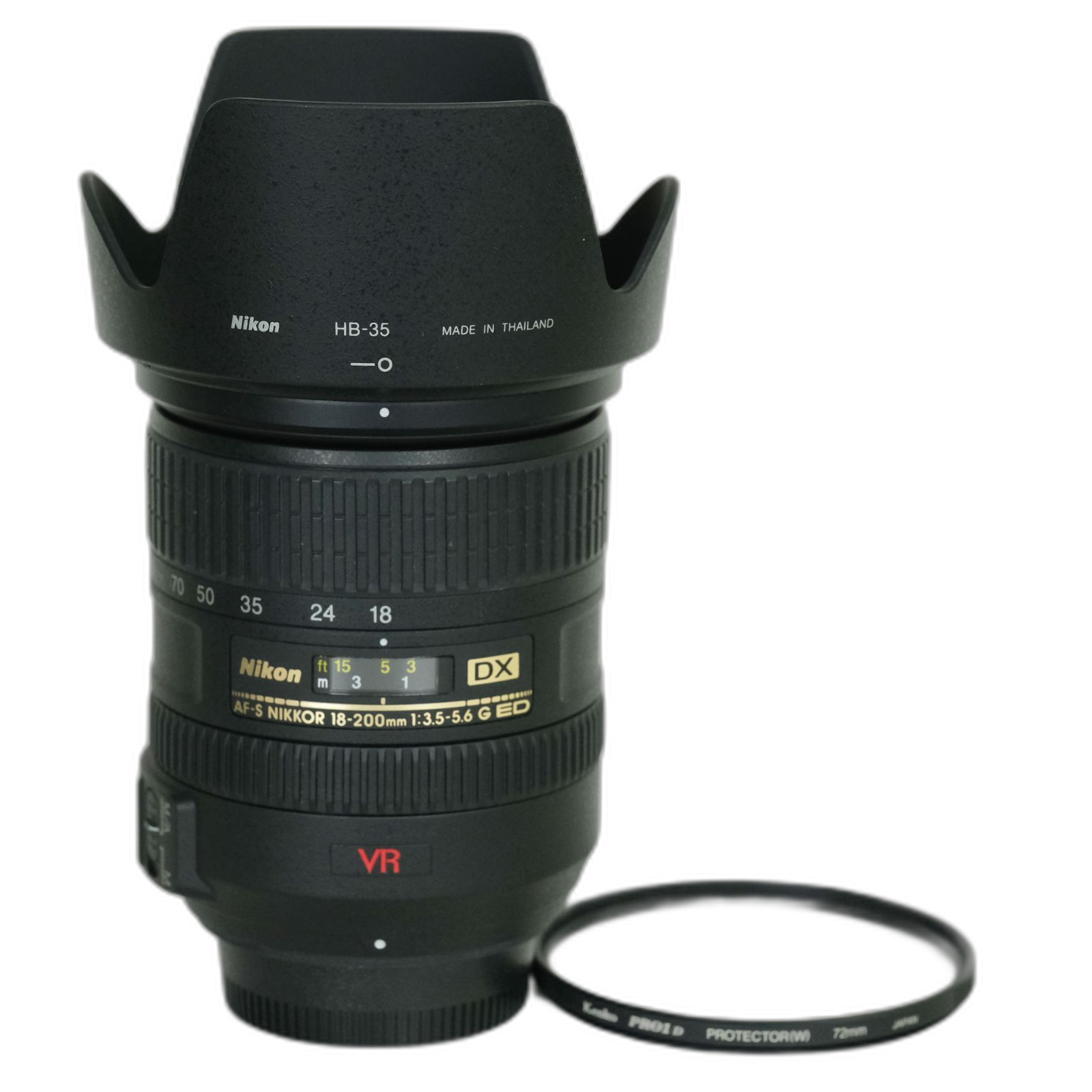 Nikon Lens (Zoom) Af-S Dx Vr Zoom-Nikkor 18-200Mm F3.5-5.6G If-Ed F