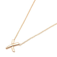 Tiffany Necklace Co 40.5 K18Pg Used A